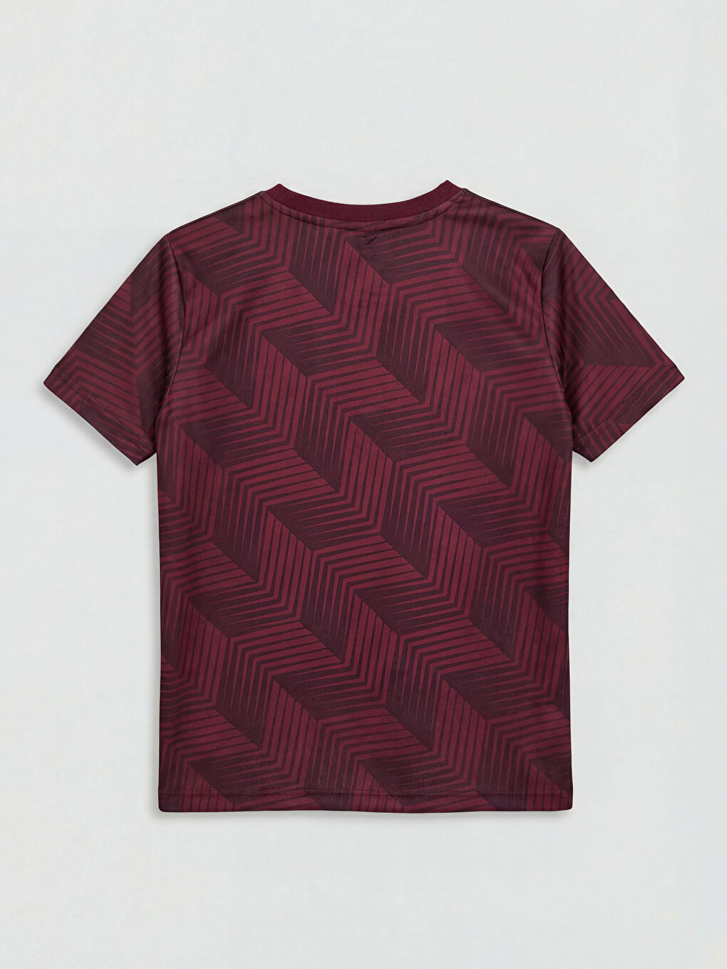 تي شيرت أولاد مطبوع من نادي برشلونة بياقة دائرية-1