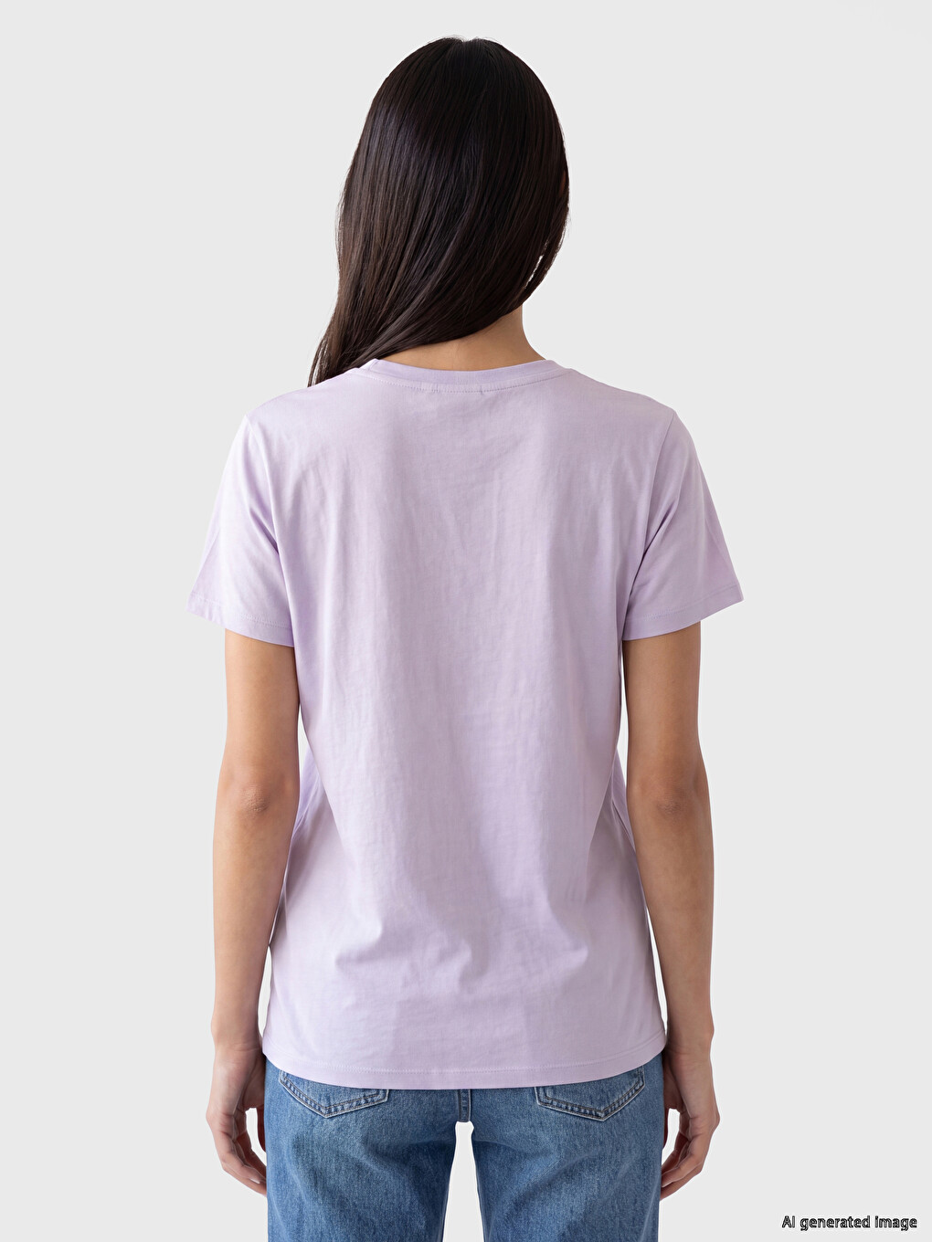 Crew Neck Women's T-shirt-3