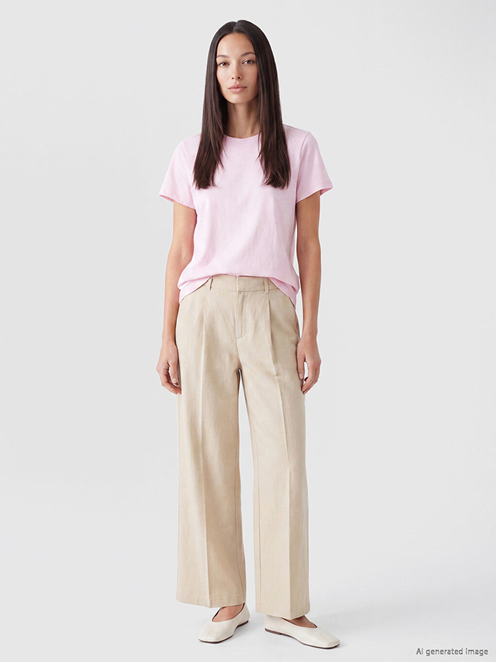 Crew Neck Slim Fit Women's Body-1
