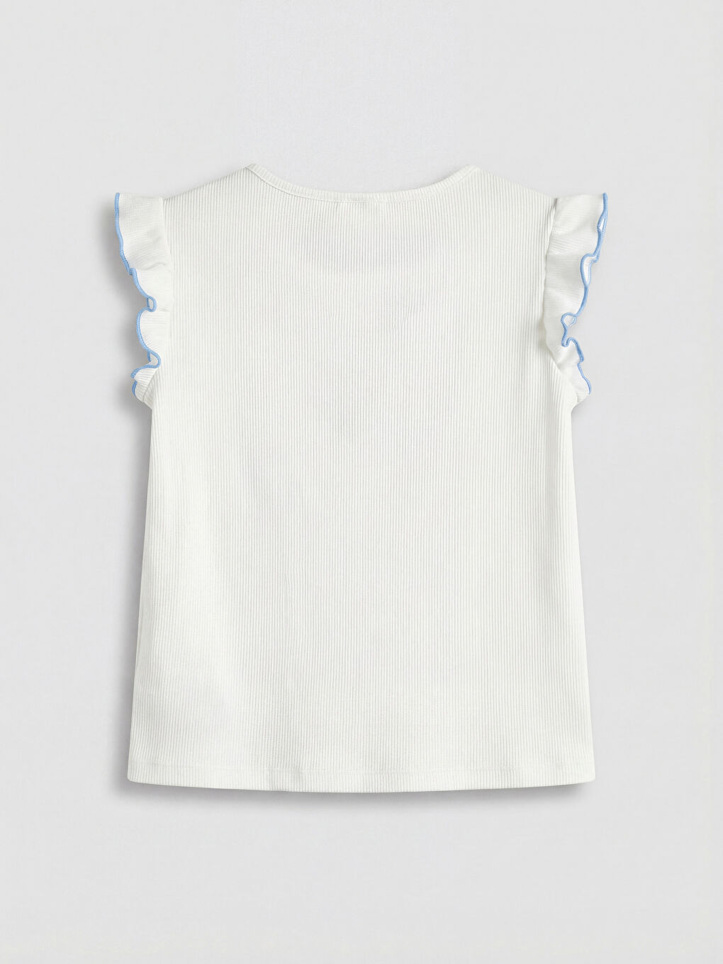 Crew Neck Printed Girls' Tank Top 2 Pack-2