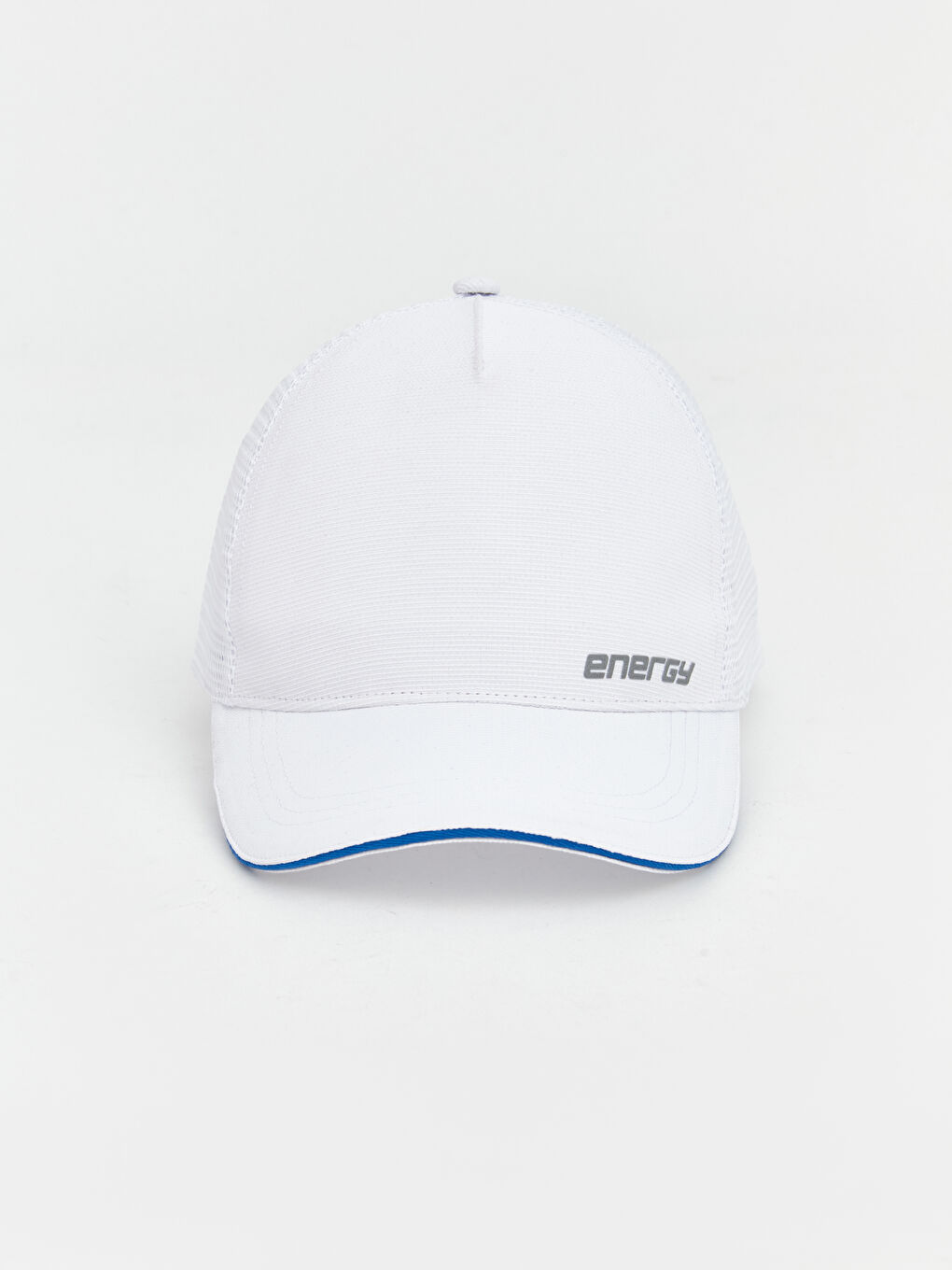 Beyaz Slogan Baskılı Erkek Çocuk Kep Şapka