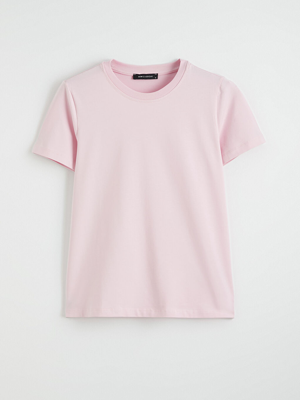 تي شيرت نسائي بكول مدور-4