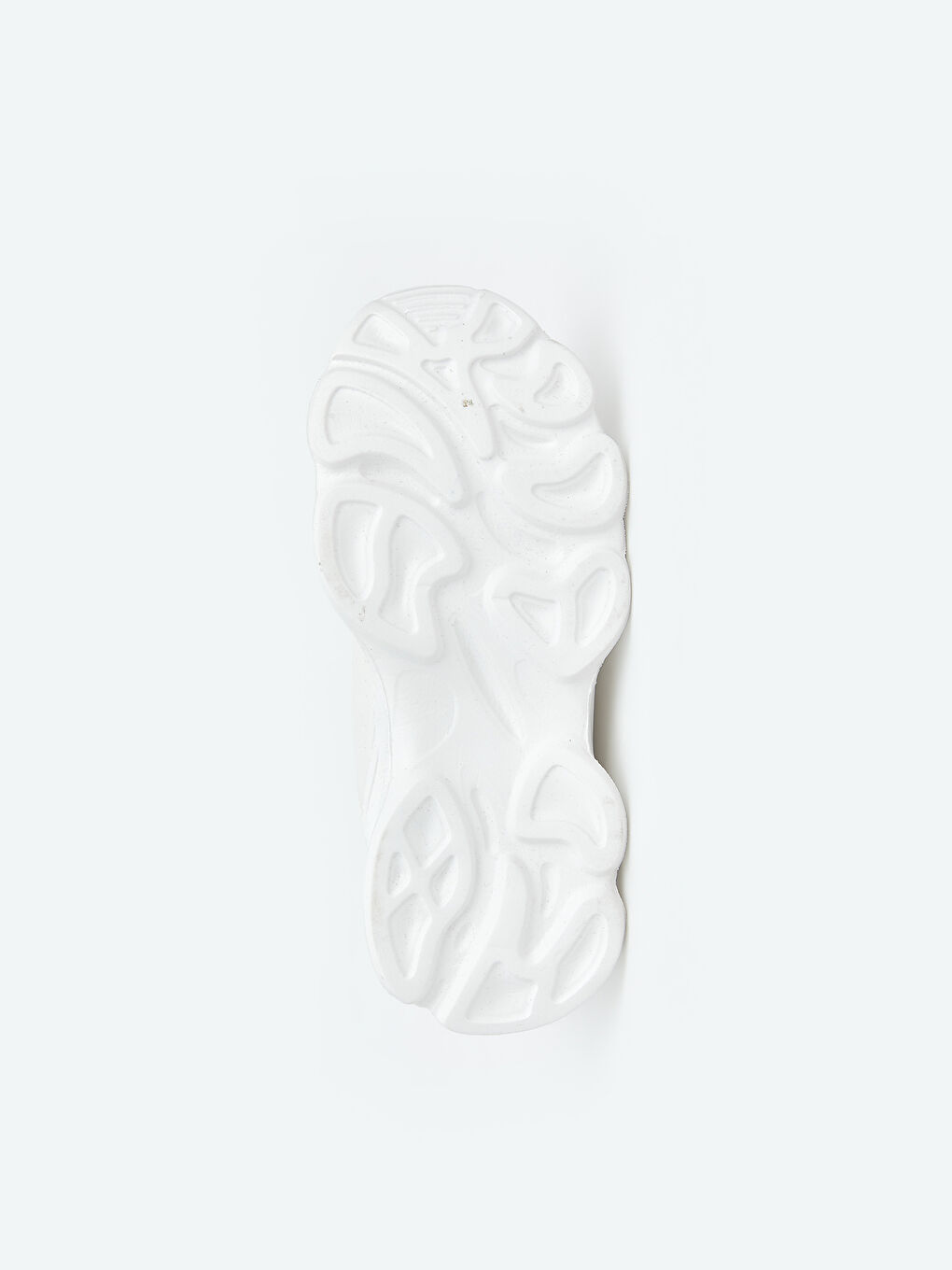 Beyaz Bağcık ve Cırt Cırtlı Kız Çocuk Spor Ayakkabı-3