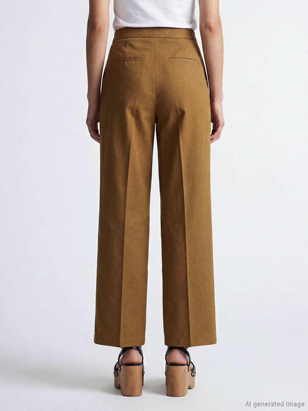 Woman GREEN Trousers-2