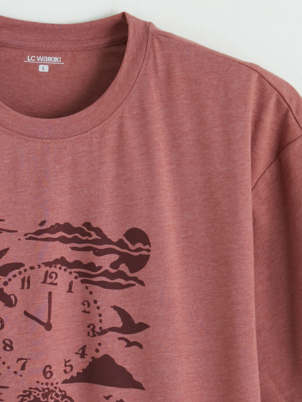 Pembe  Baskılı Erkek Şortlu Pijama Takımı-7