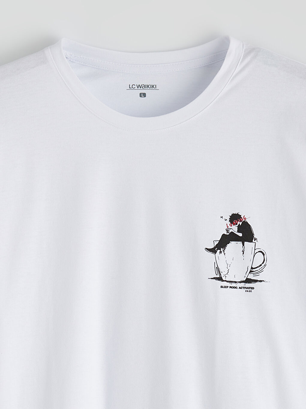 Beyaz Standart Kalıp Erkek Şortlu Pijama Takımı-6