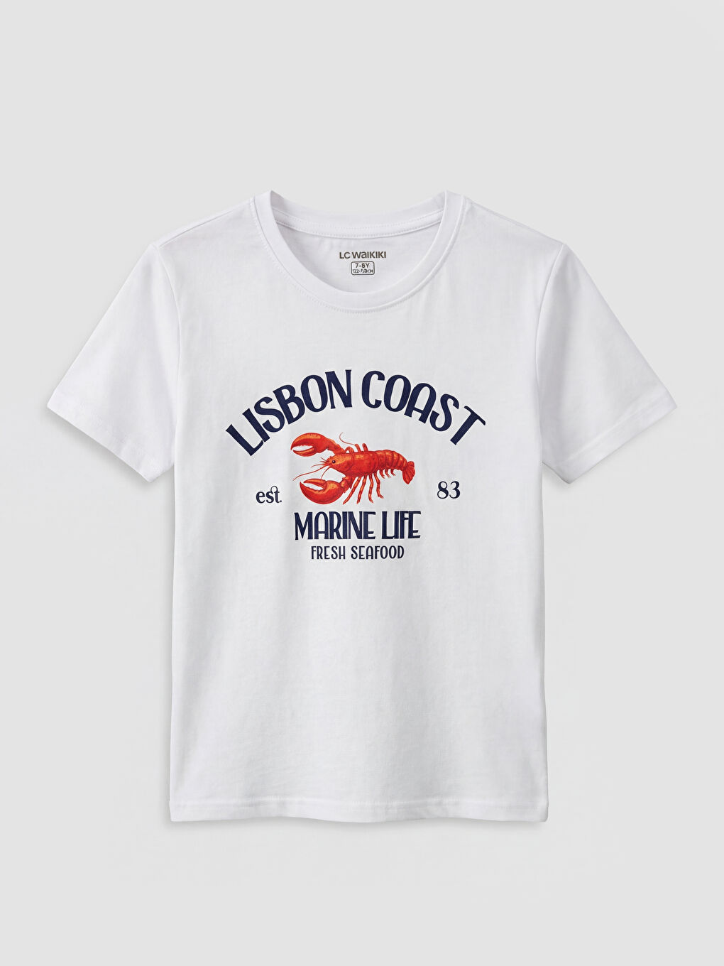 Boy WHITE Shortie Pyjama Set-1