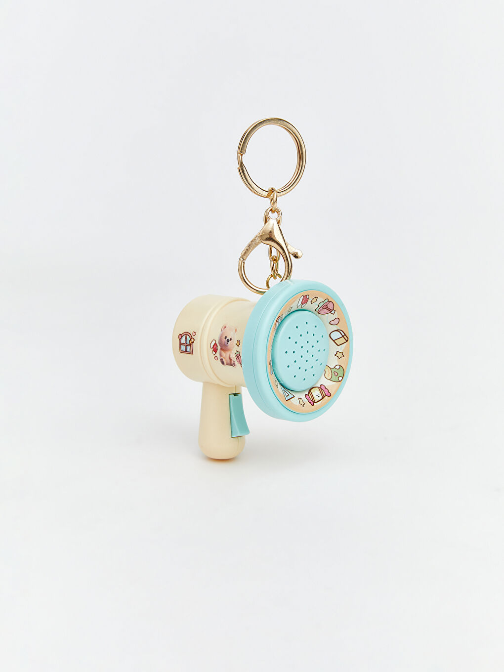 Hair Dryer Figure Keychain-1