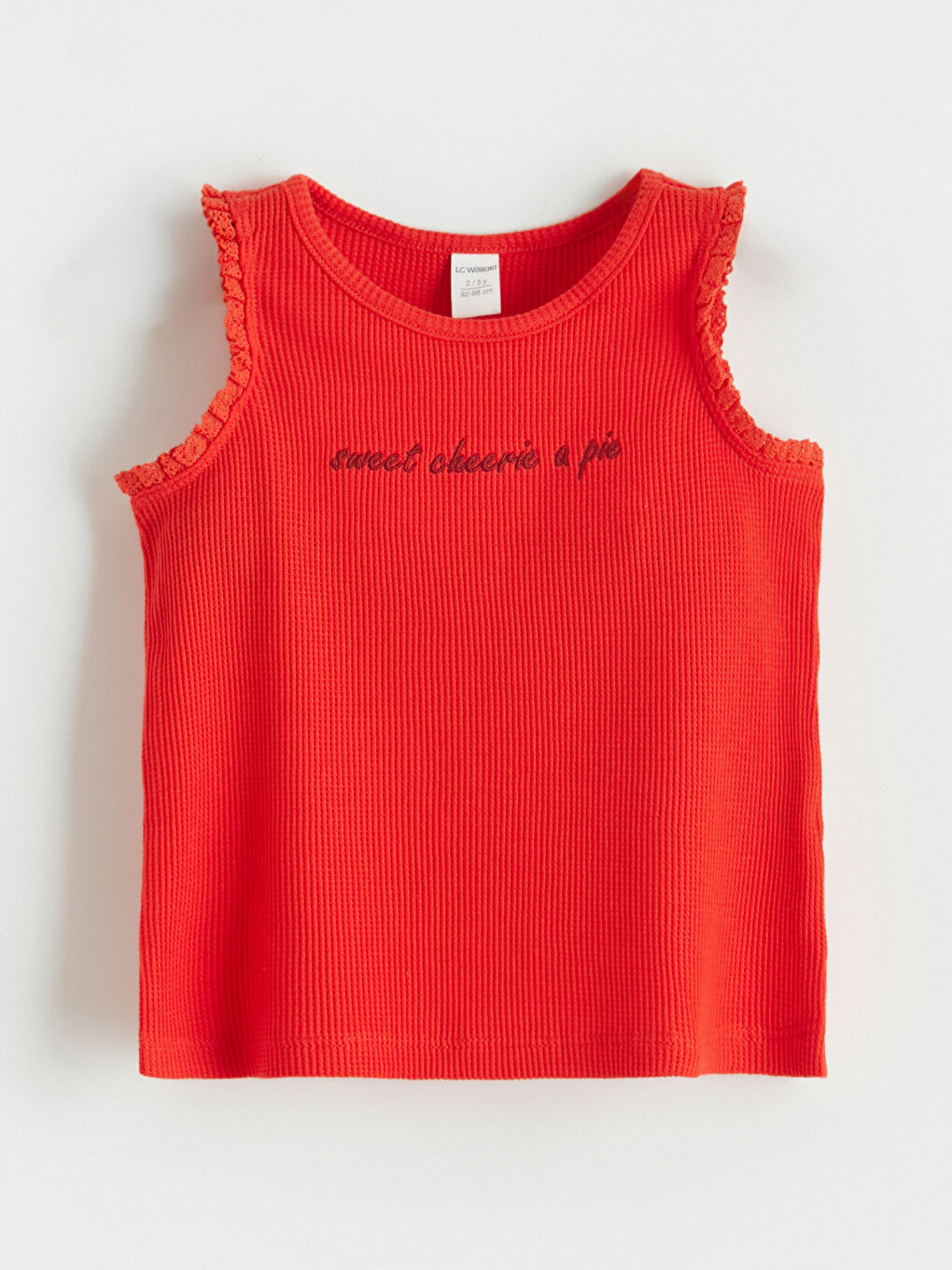 Girl RED Tank Top-1
