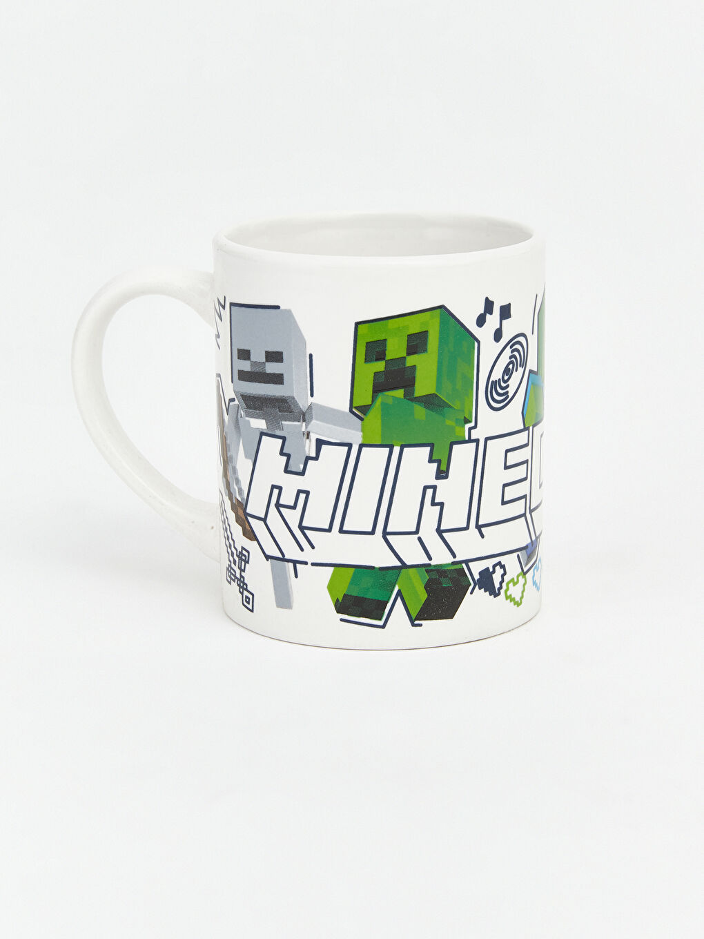Karışık Minecraft Baskılı Porselen Kupa 240 ml-6