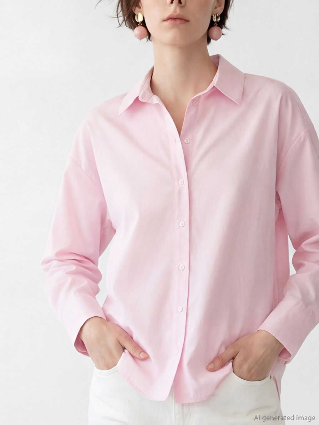 Poplin Women's Shirt-2