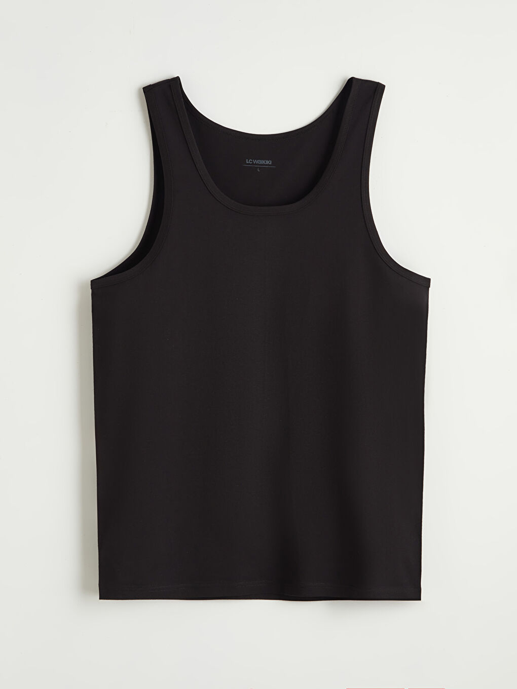 Siyah U Yaka Penye Erkek Atlet-4