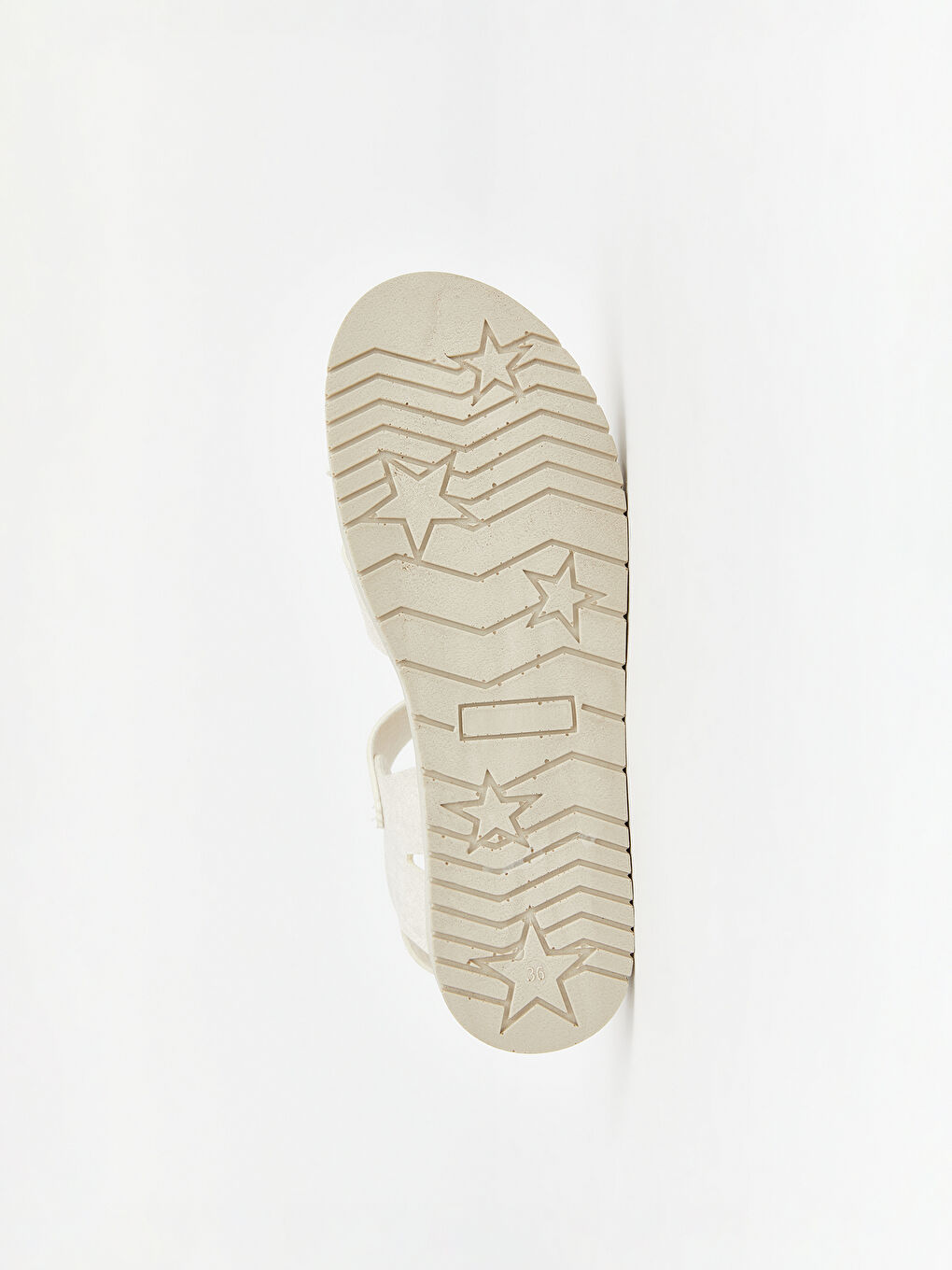 Bej Çapraz Bantlı Kız Çocuk Sandalet-3