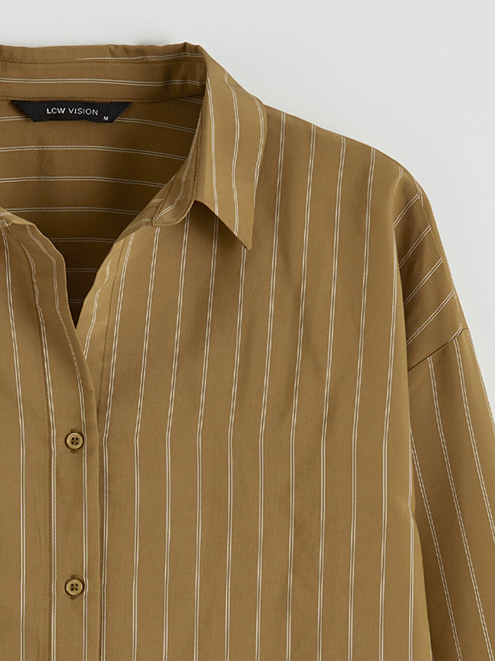 Striped Oversize Women's Shirt-5