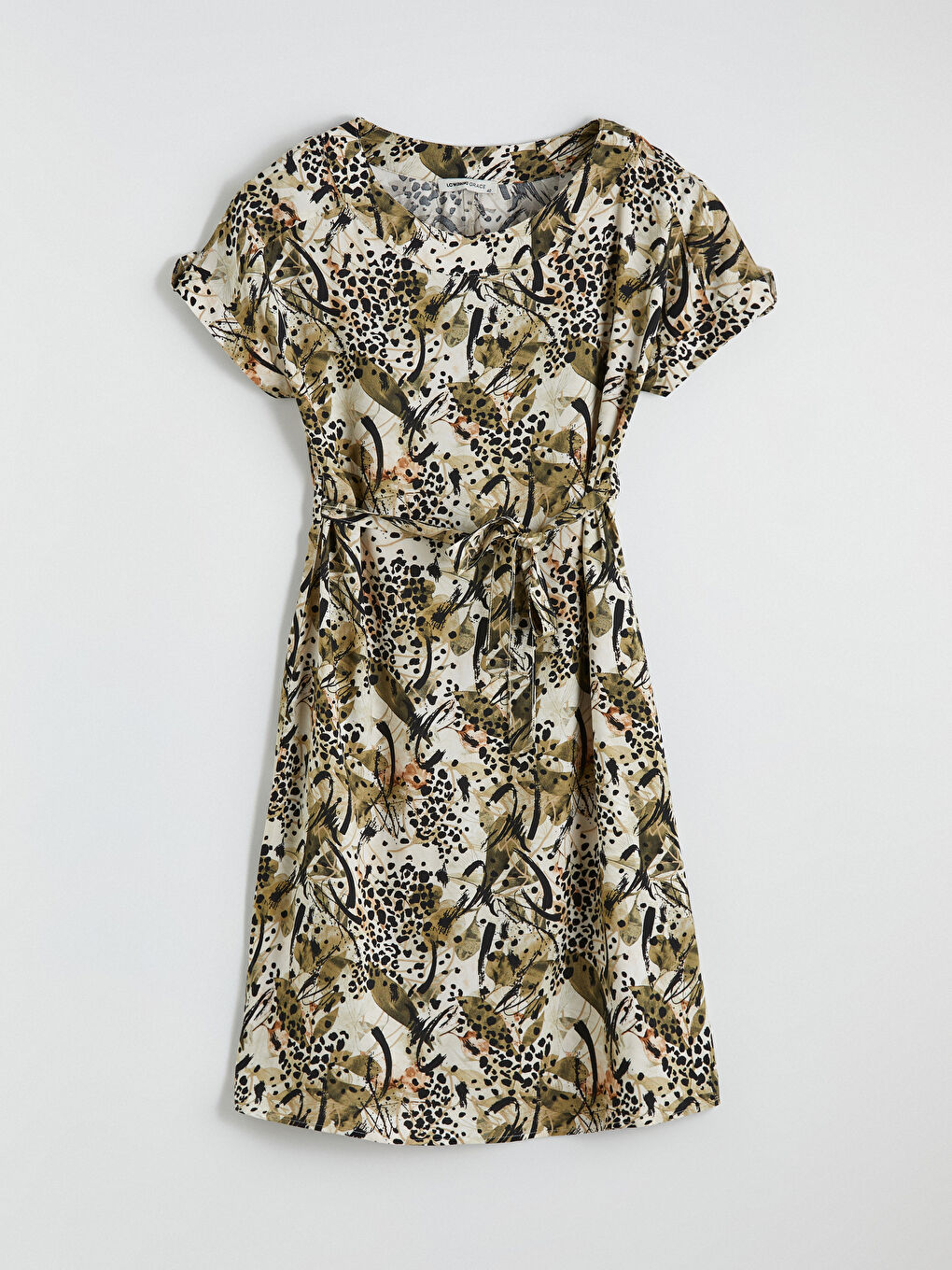 فستان اخضر نساء-3