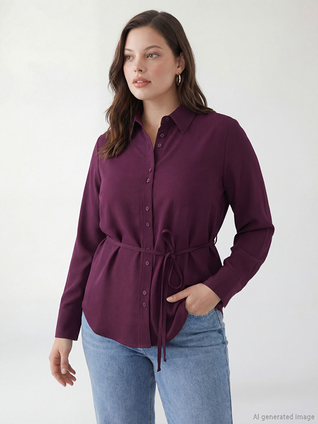 Сорочка для жінок з поясом-1