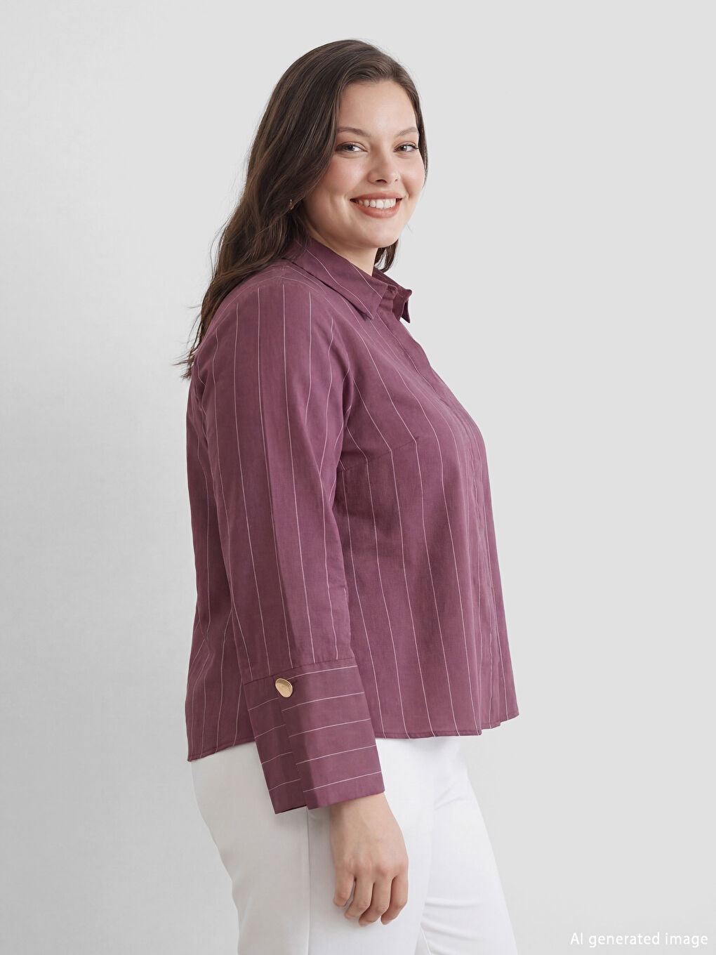 Striped Women's Shirt-1