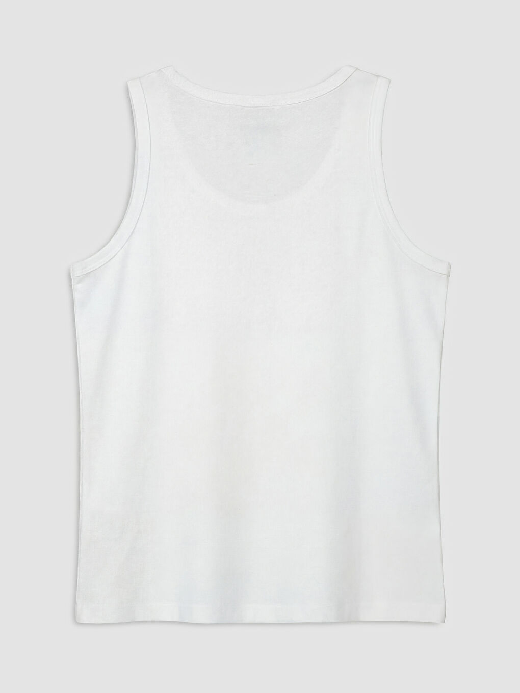 Beyaz Bisiklet Yaka Erkek Çocuk Atlet 2'li-2