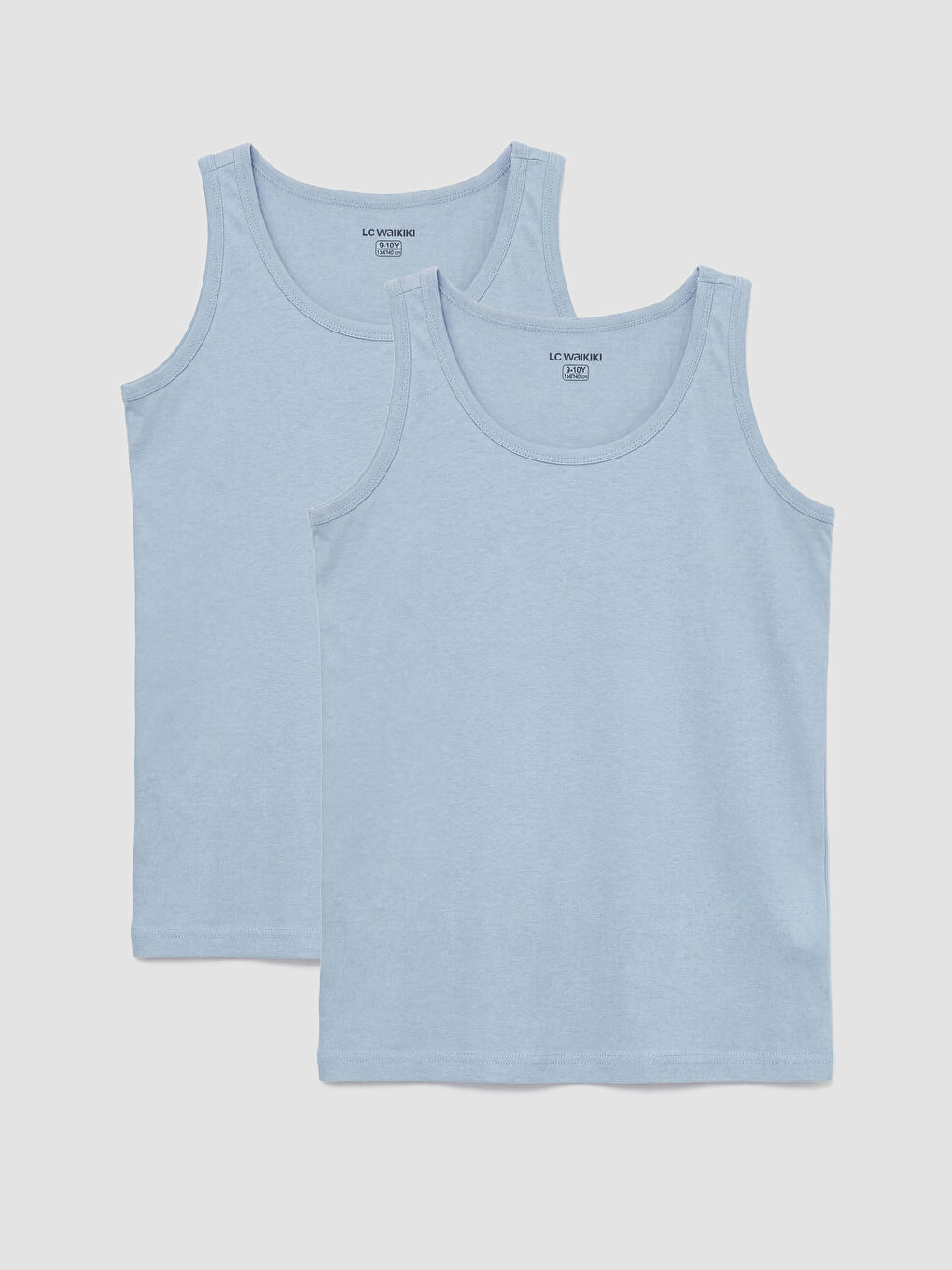 Mavi Erkek Çocuk Atlet 2'li