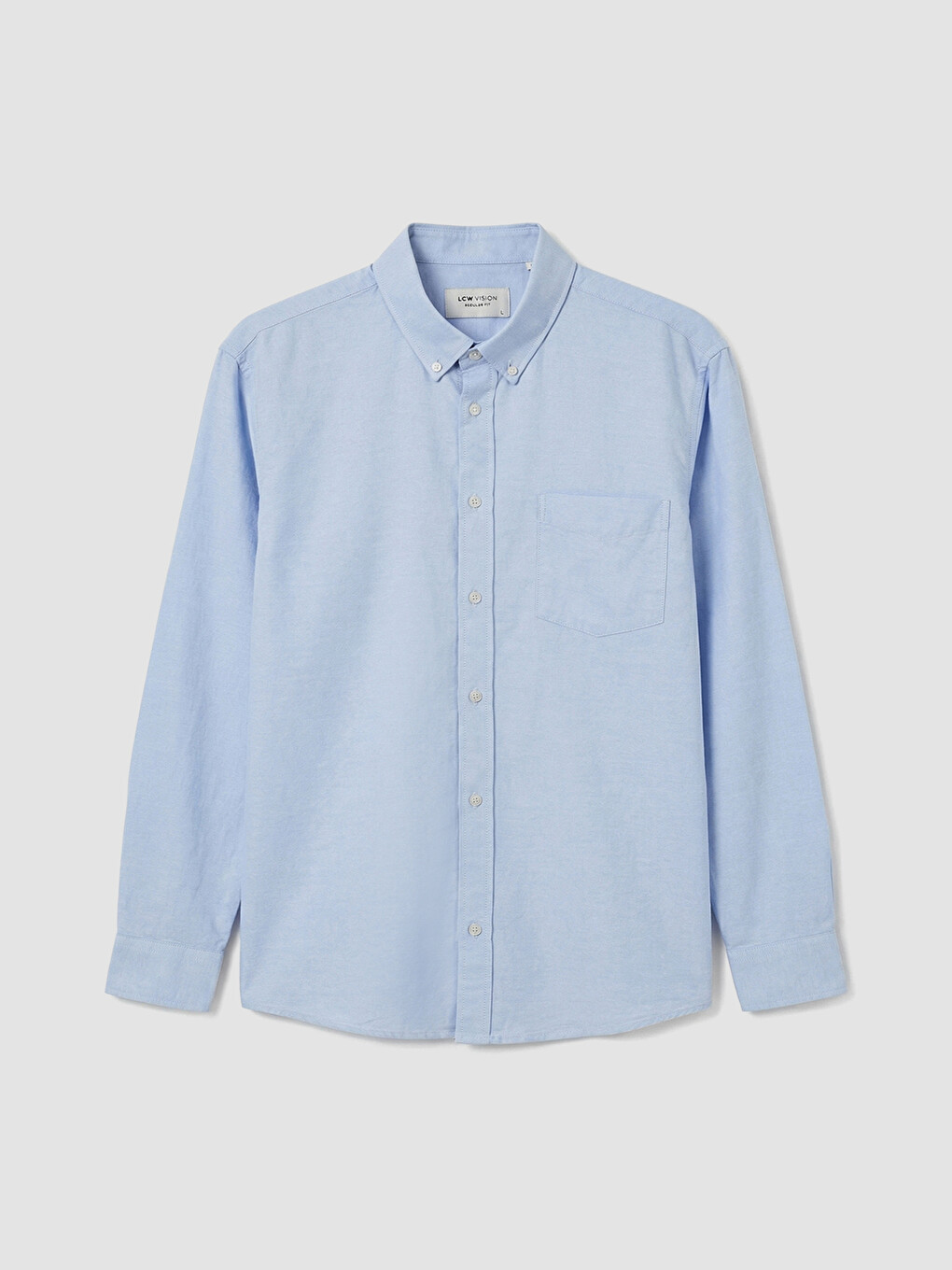 Regular Fit Oxford Men's Shirt-4