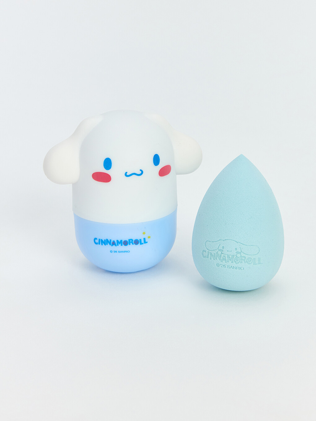 Karışık Cinnamoroll Lisanslı Makyaj Süngeri ve Kabı