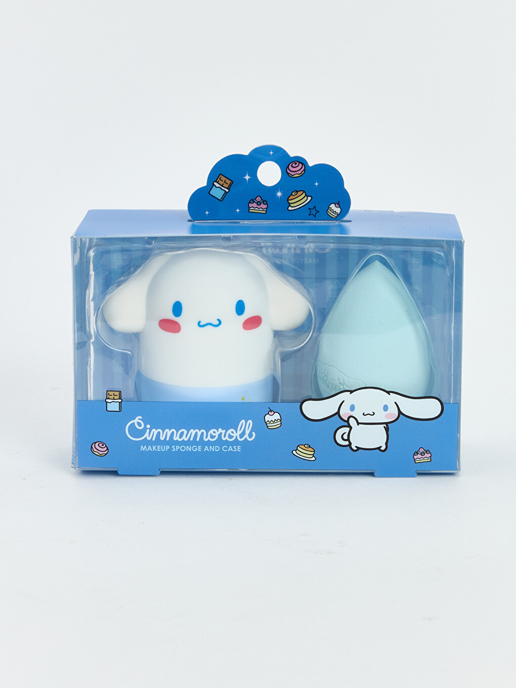 Karışık Cinnamoroll Lisanslı Makyaj Süngeri ve Kabı-2