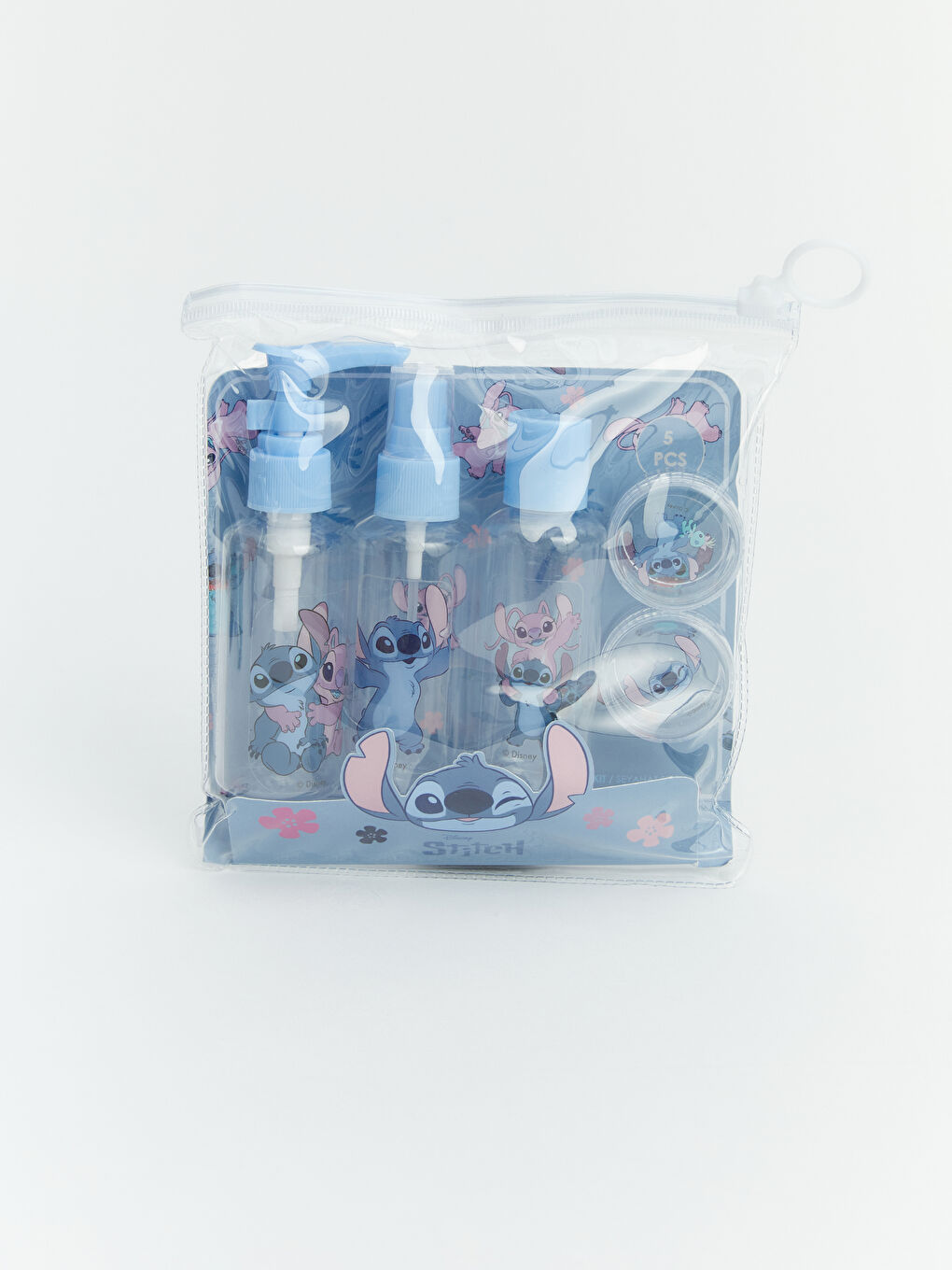 Karışık Lilo ve Stitch Baskılı Seyahat Boy Şişe Seti-1