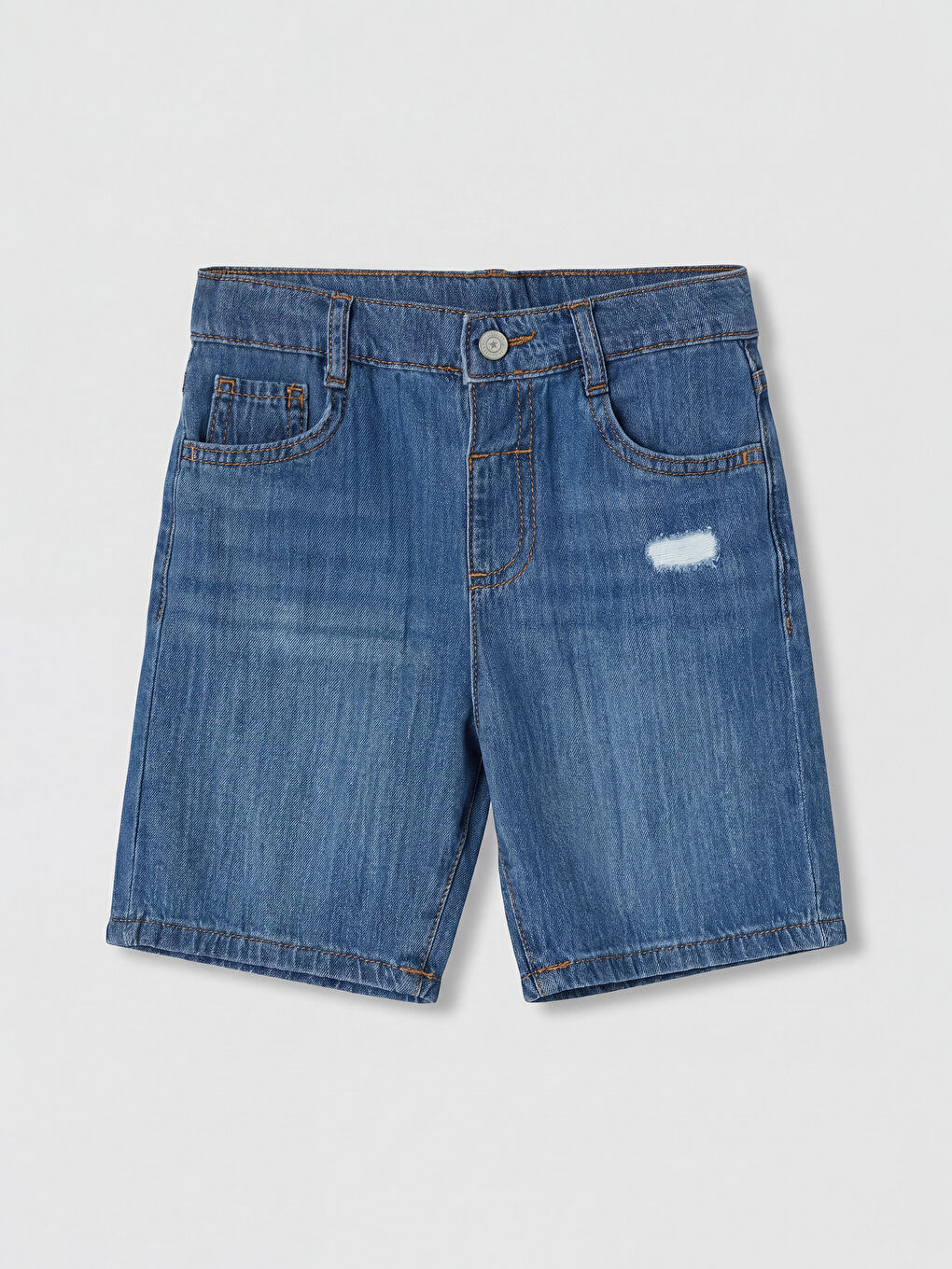 İndigo Erkek Çocuk Jean Şort