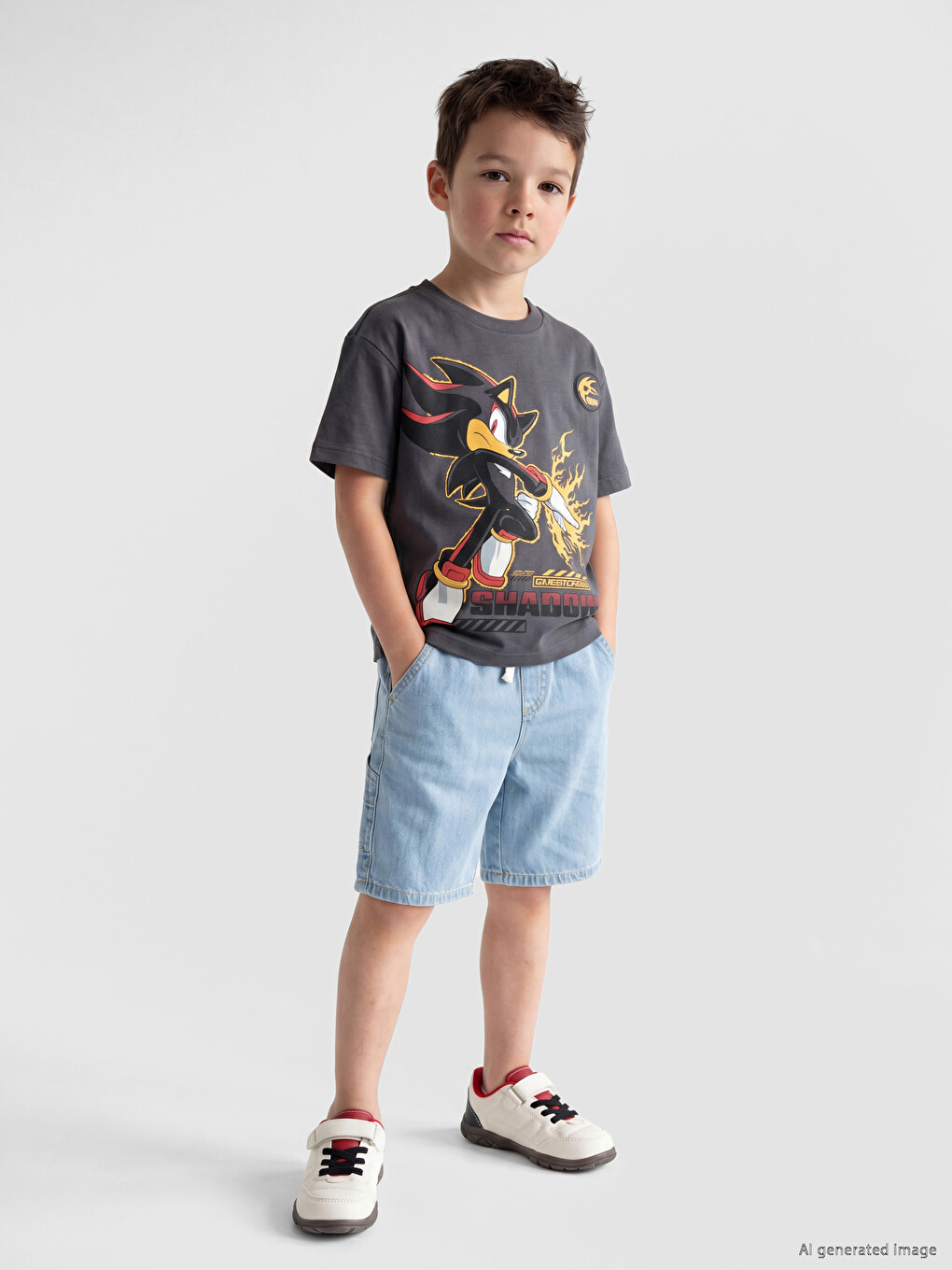 Boys' Denim Shorts-1