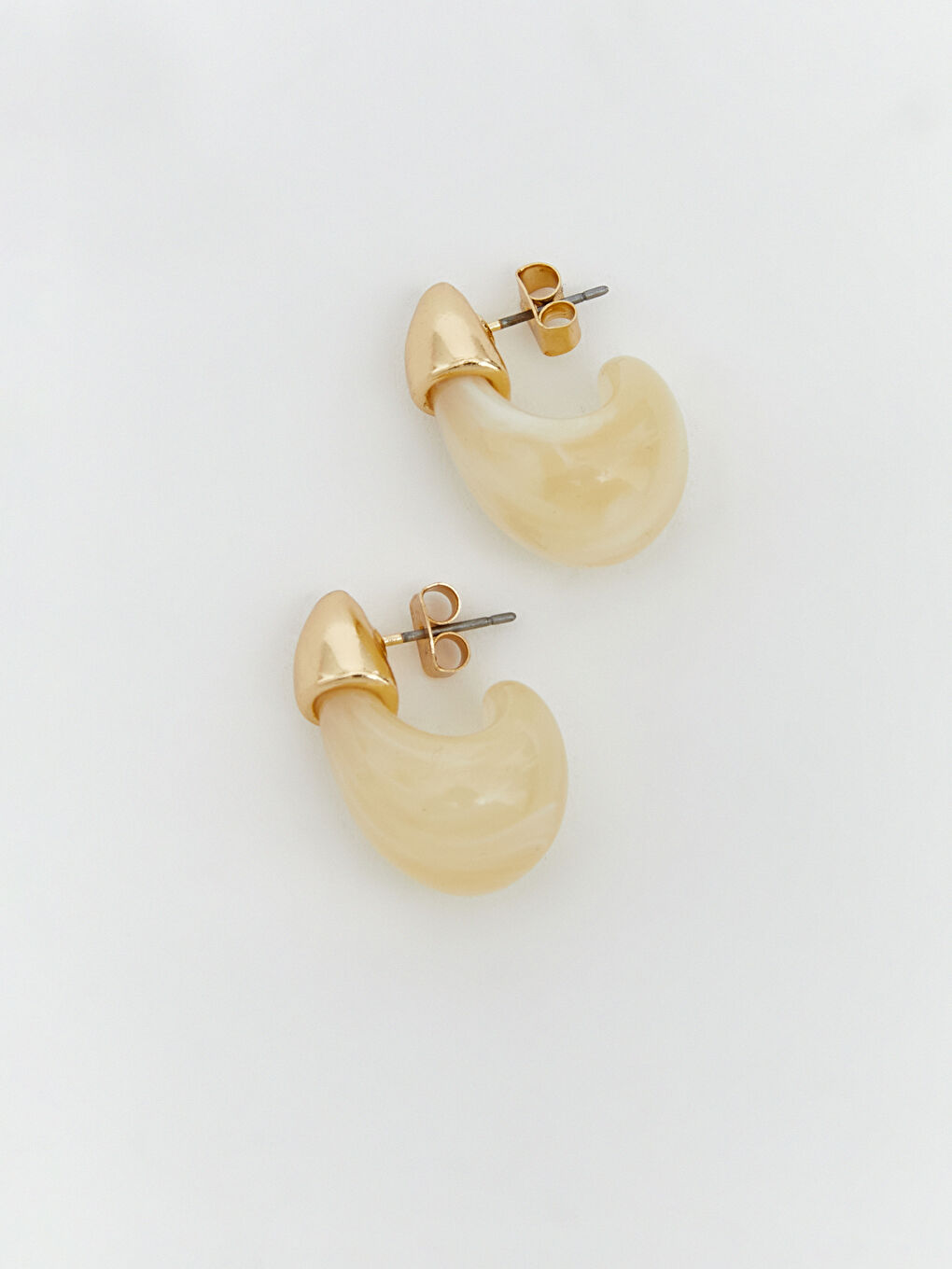 Sarı Kadın Küpe Seti 4'lü-2