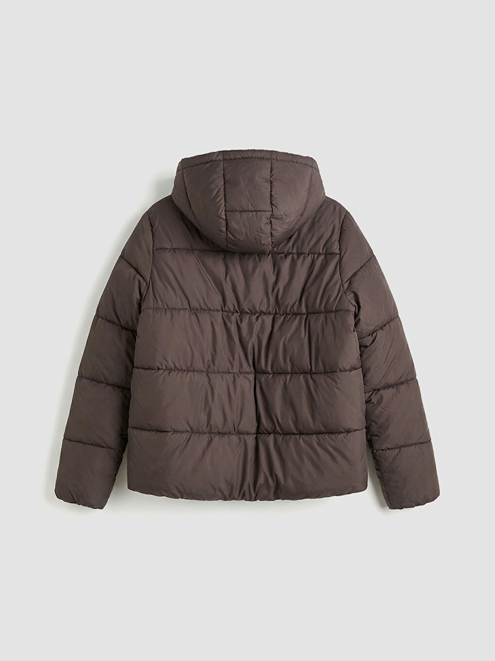 Women's Hooded Puffer Jacket-7