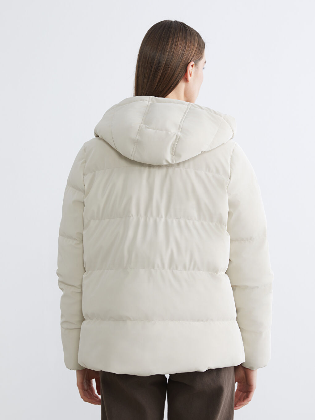 Manteau bouffant ÉCROU Femme-4