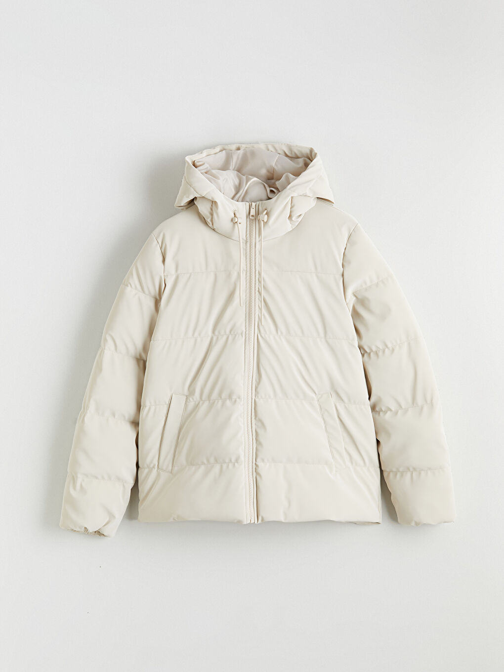 Manteau bouffant ÉCROU Femme-5