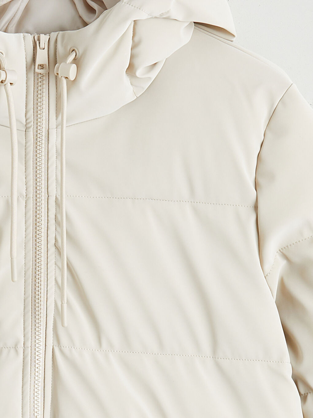 Manteau bouffant ÉCROU Femme-6