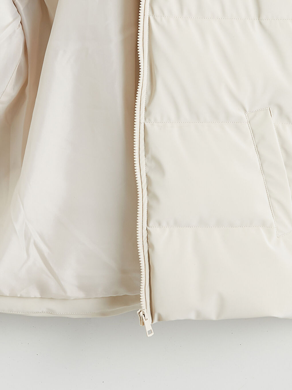 Manteau bouffant ÉCROU Femme-7