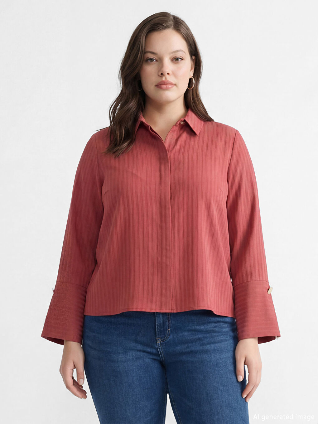 Women's Textured Shirt-1