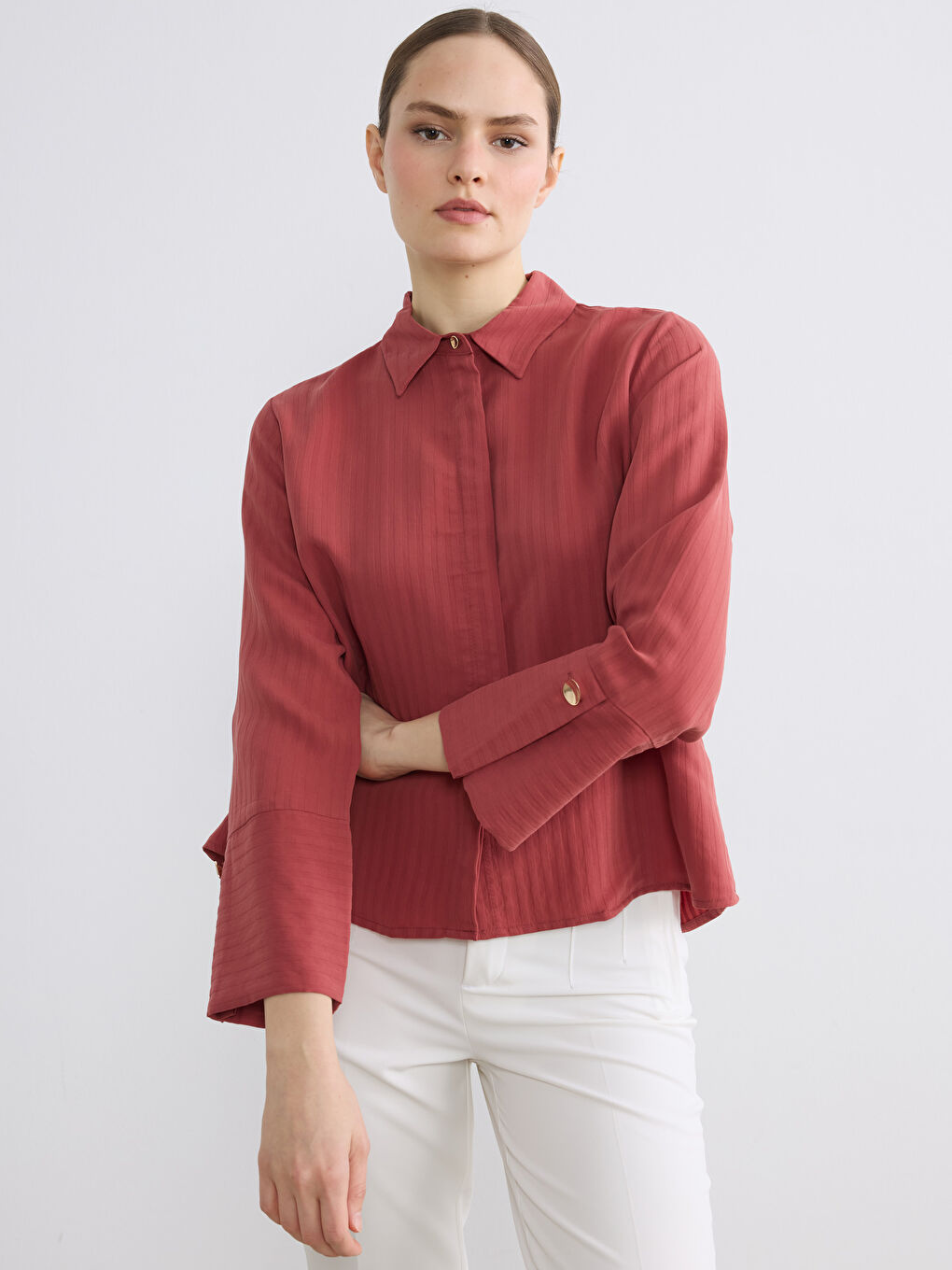 Women's Textured Shirt