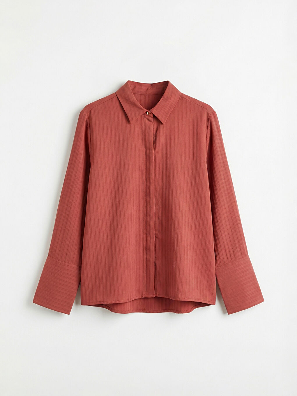 Mercan Dokulu Kadın Gömlek