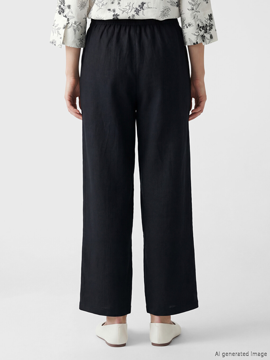 Woman Black Trousers-3