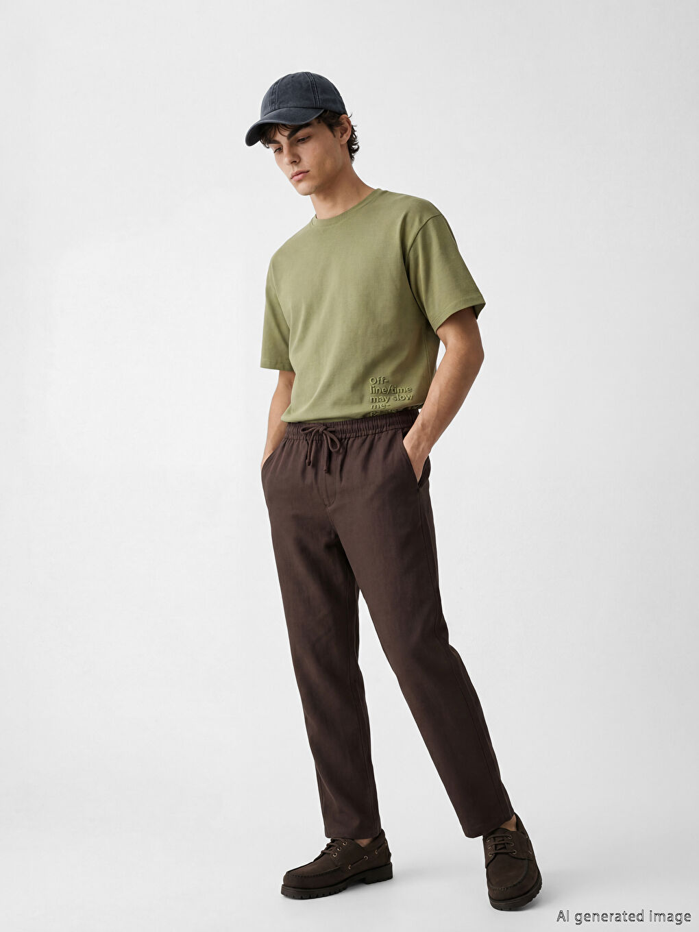 Ерлер жасыл Футболка-1