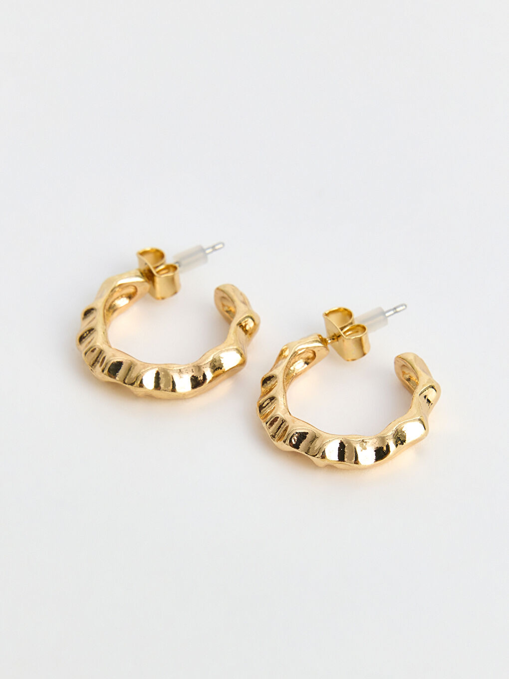 Sarı Kadın Küpe Seti 3'lü-1