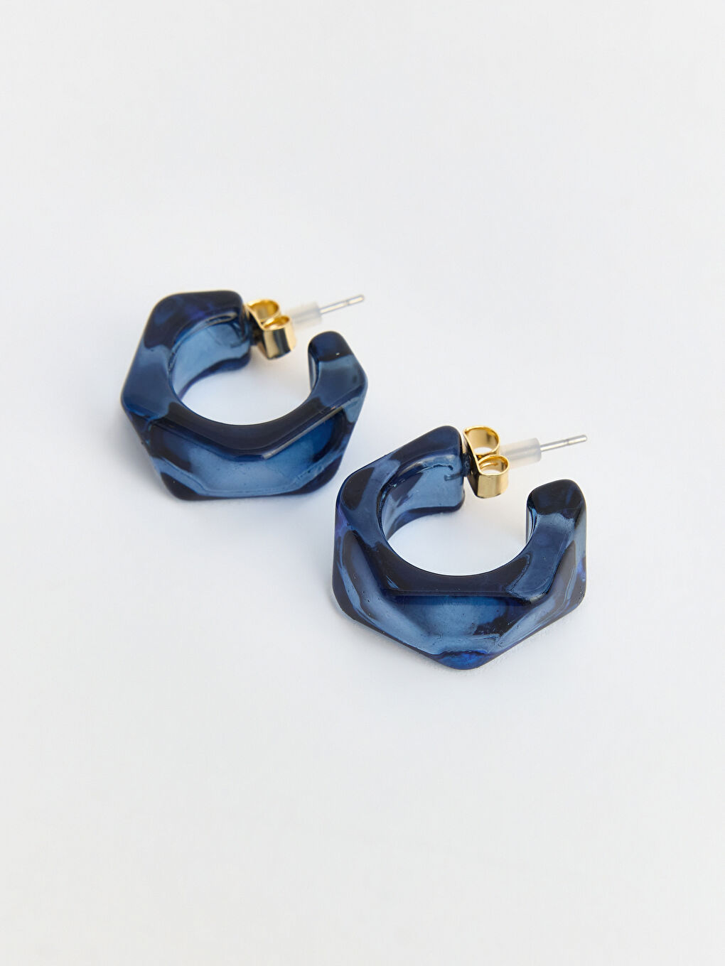 Sarı Kadın Küpe Seti 3'lü-2