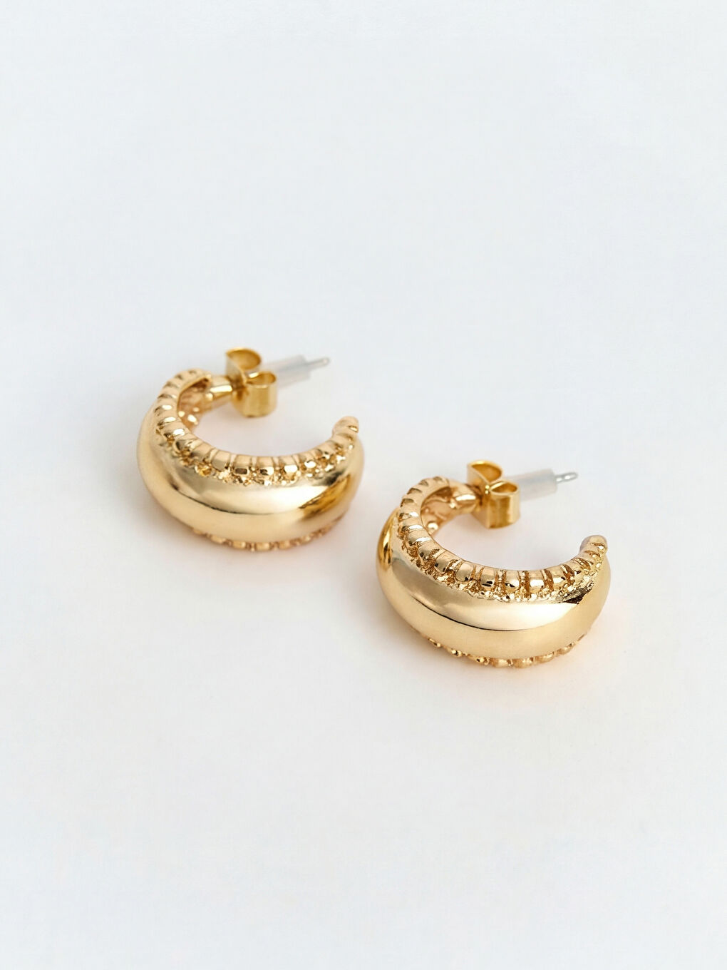 Sarı Kadın Küpe Seti 3'lü-3