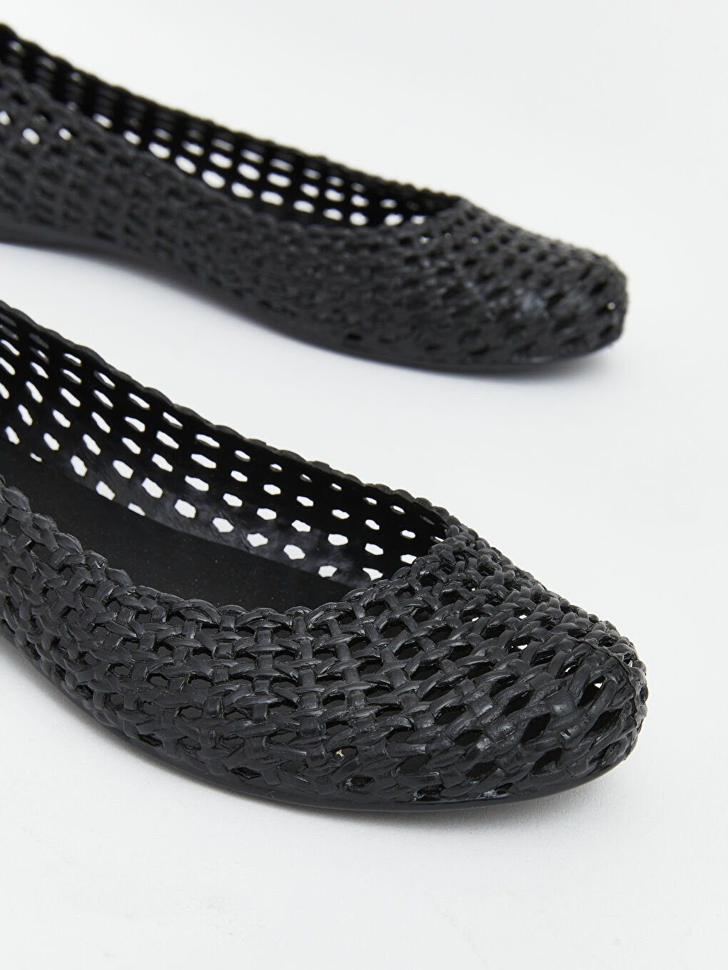 أحذية الباليه المحبوكة للنساء-2