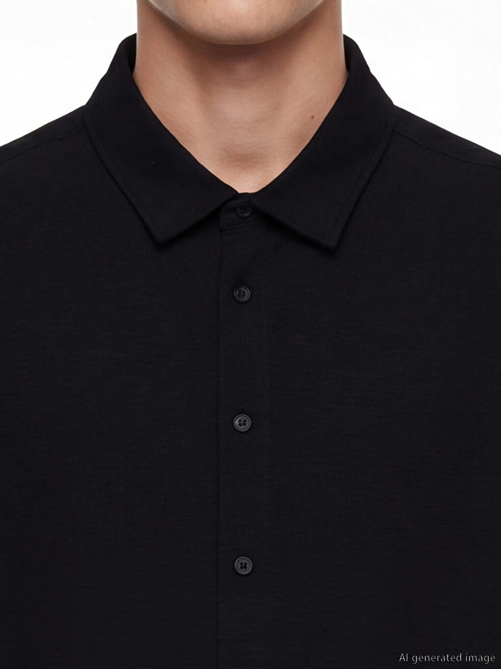 Regular Fit Dobby Men's Shirt-2