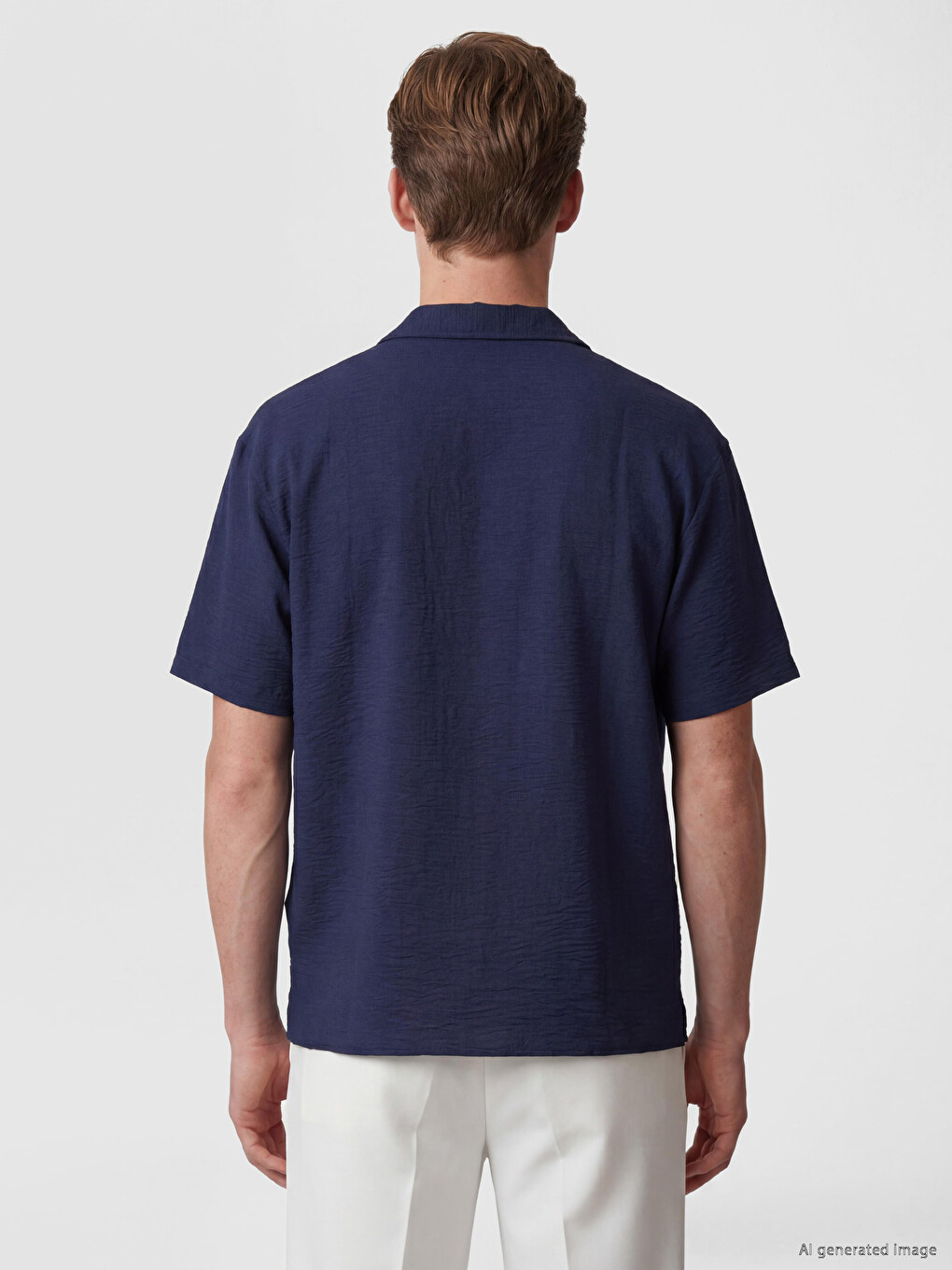 Regular Fit Dobby Men's Shirt-3