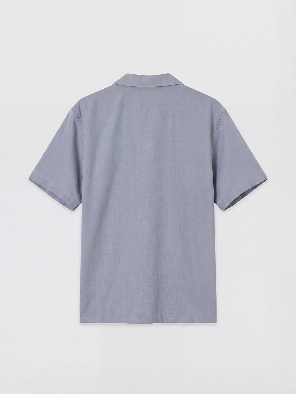 Mavi Regular Fit Dokulu Erkek Gömlek-1