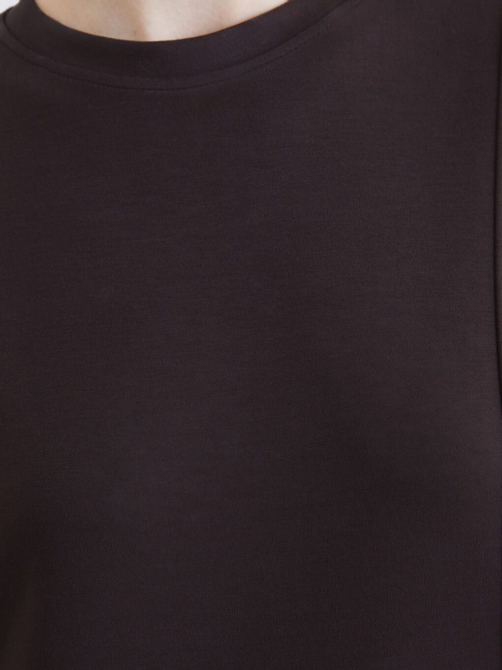 تونیکی سویتشێرت قاوه‌یی ژن-2