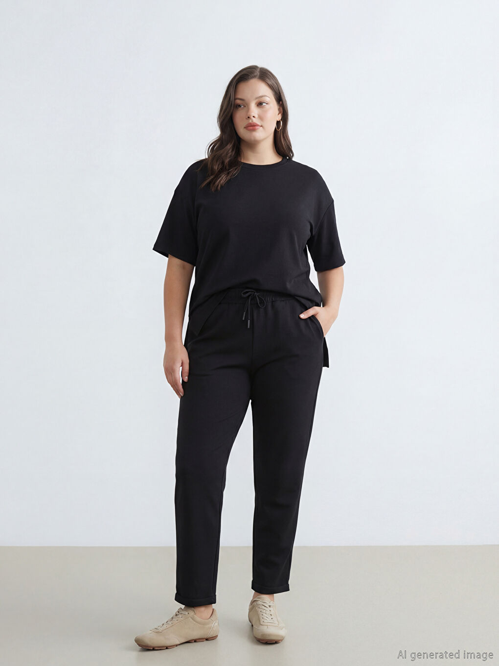 بنطلونات رياضية للسيدات بوسط مطاطي-1