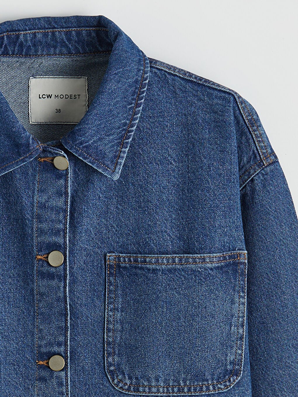 Woman INDIGO Denim Jacket-4